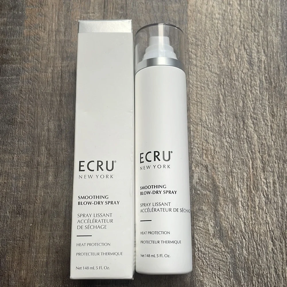 Ecru smoothing blow-dry spray
